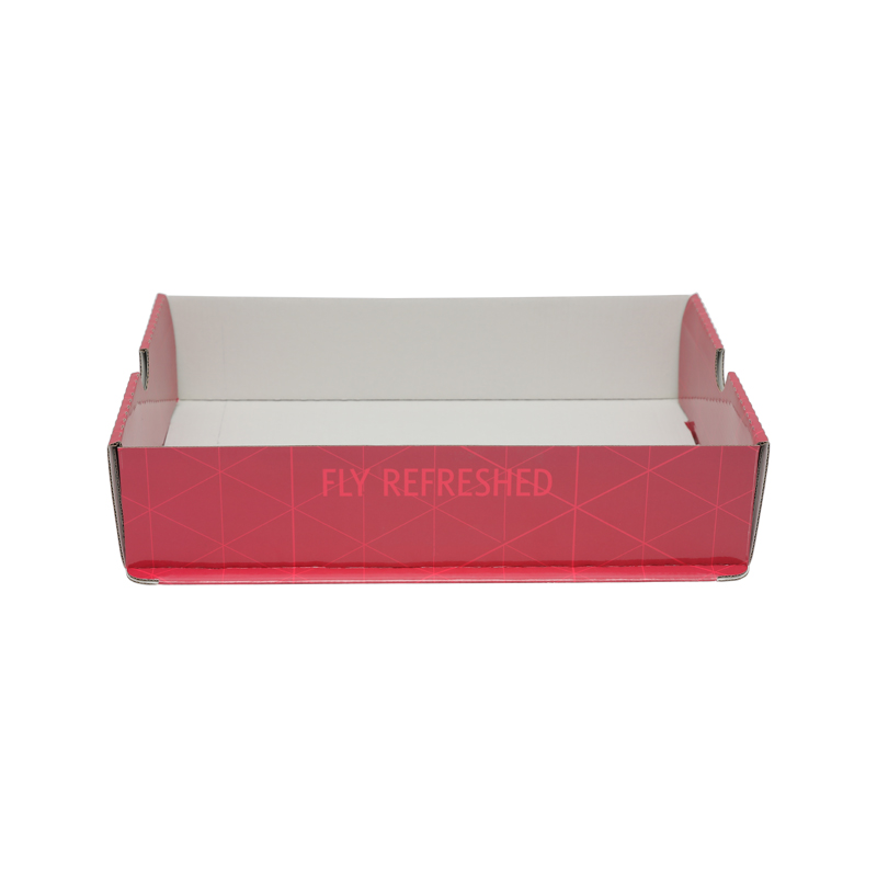 Cajón de papel desechable de aviación rosa